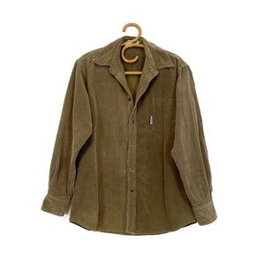 Vintage | Who Jeans | Olive Green Corduroy Shacket